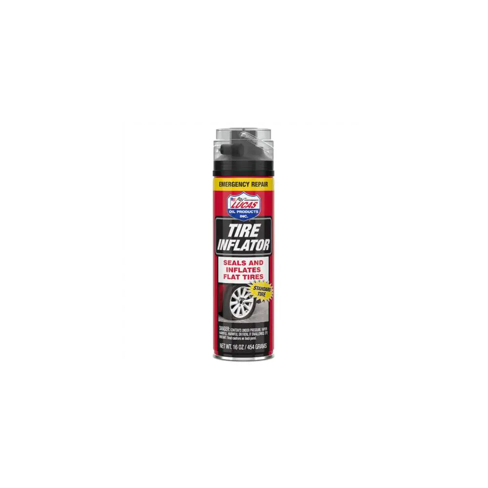 Non-Flammable Tire Inflator w/ Hose - 16 Oz. Bottle - LOP11180